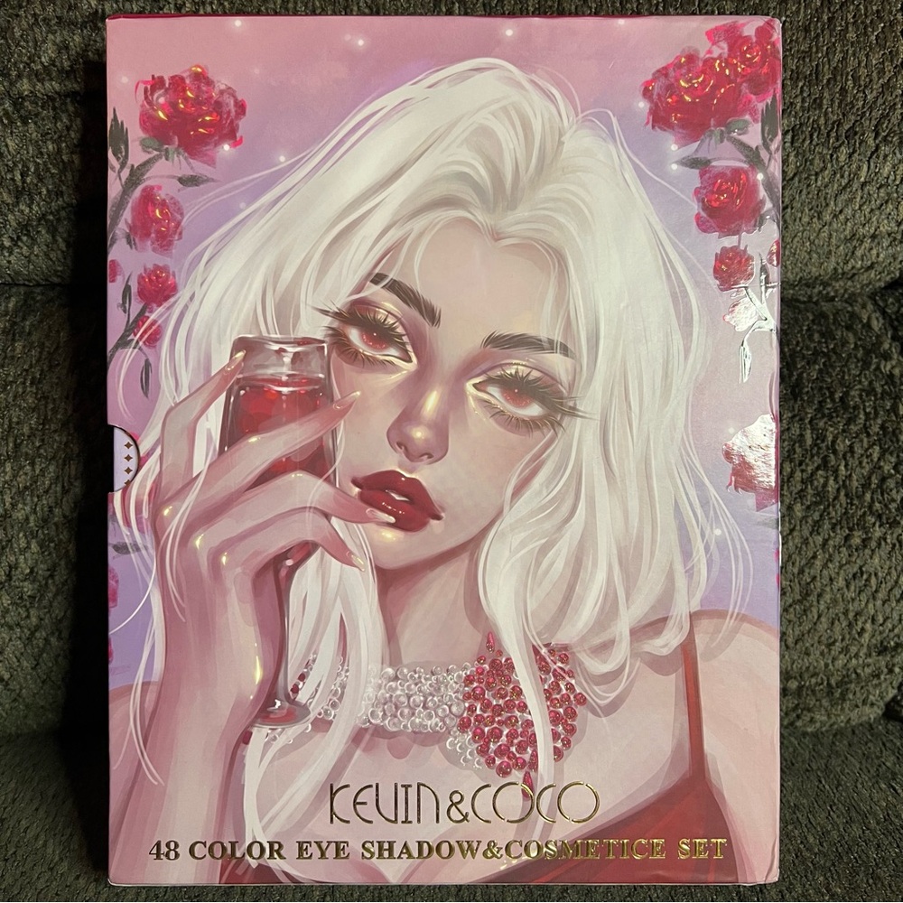 Kevin & Coco 48 Color Eye Shadow & Cosmetic Set
